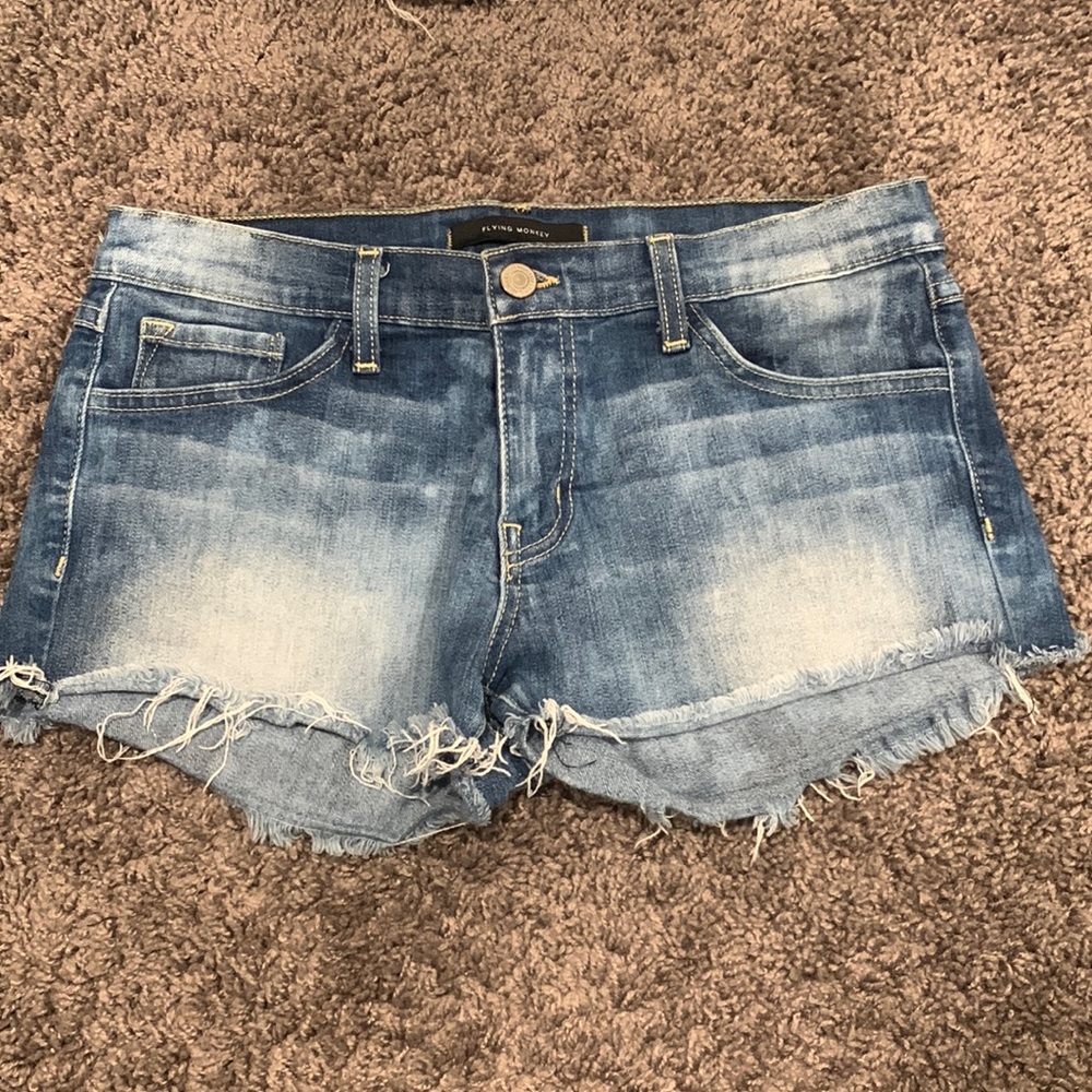 Flying Monkey Jean Shorts